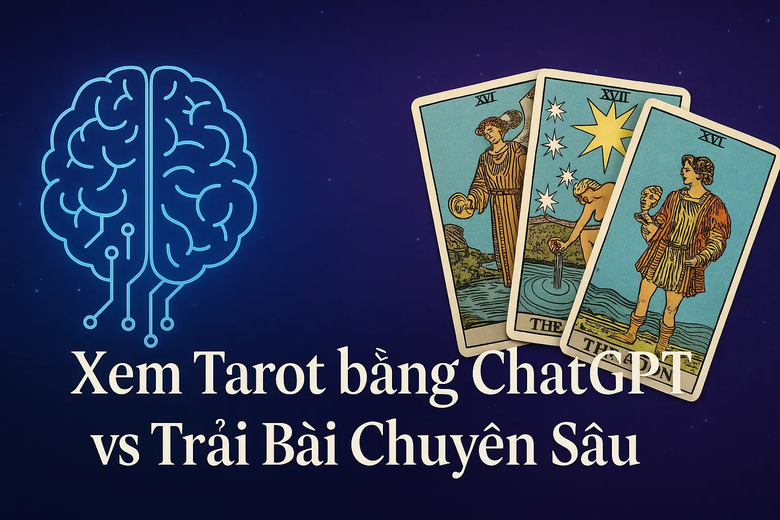 Trải nghiệm xem Tarot với AI và website chuyên nghiệp